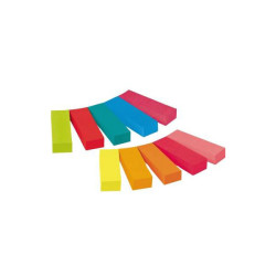 Post-It 670-10Ab Sticky Tabs Paper 10 Colours Including Ultra Yellow And Violet