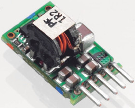 Przetwornica DC-DC, 50W, Uwe 3→ 13,8 V DC, Uwy 0.59 → 5.1V dc, Iwy 10A, Artesyn / Advanced Energy