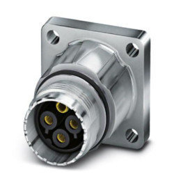 Złącze wielostykowe przemysłowe 7-pinowe M17 Montaż przedni Gniazdo Phoenix Contact