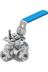 Zawór kulowy 11mm korpus ze stali nierdzewnej NPT 3/8 NPTcal Festo