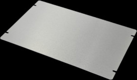 Base plate, aluminum, (L x W x H) 279 x 178 x 1 mm, natural, for series 1444, 1434-117