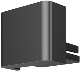 Zaślepka do profilu, czarna, Häfele Lighting OneCable, 83368311