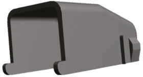 Obudowa złącza samochodowego 28 -pinowe TE Connectivity Osłona tylna ELO