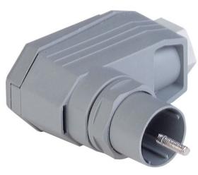 N6R FM R obudowa wtyku kablowego 6+PE, dławik PG11, styki typu CRIMP RSC 162 zamawiane oddzielnie, Hirschmann, 931727106, N6RFMR