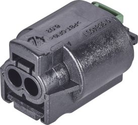 TE Connectivity 1-967644-1 Obudowa złącza pin żeńskiego na kabel 1-967644-1, automotive, piny: 2, 1 szt.
