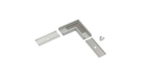 Profil Led Surface10 Kątownik Anodowany Srebrny Narożnik 77410020