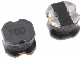 Cewka indukcyjna drutowa SMD 10 μH ±20% 6045 SRF: 15MHz Idc 3A Q: 17, rdzeń ferrytowy