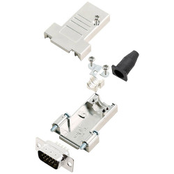 Encitech 6355-0088-01 DTSL09-SJSRG-T-HDP15-K D-Sub Pin Strip set 15 pins