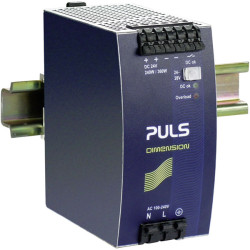 PULS QS10.241 Dimension DIN Rail Power Supply 24V DC 10A 240W 1-Phase 85-276V AC