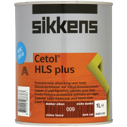 Sikkens 5085924 Cetol HLS Plus Translucent Woodstain Dark Oak 1 litre