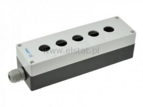 Kaseta sterownicza 5 przycisków biała, 236x72x65mm