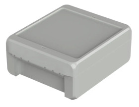 PC enclosure, (L x W x H) 151 x 125 x 60 mm, light gray (RAL 7035), IP66, 96013225