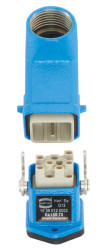 Harting 10360120002 Zestaw złączy męskich Łączna ilość styków: 12 + PE 1 szt.