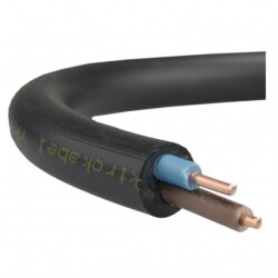 Przewód prądowy YKY/NYY-J 0.6/1kV 2x1 drut do ziemi