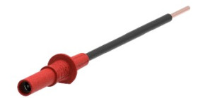 ADA BV140-RT Adapter - przejście, gniazdo izolowane 4mm / końcówka 1,7mm, czerwony, ELECTRO-PJP, ADABV140