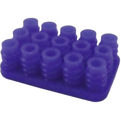 TE 794278-1 Universal Mate-N-Lok Wire Seal 3 x 3P 20-14AWG Blue