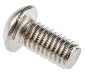 Śruba imbusowa M6 długość 12mm Gniazdo sześciokątne wypukłe Stal nierdzewna RS PRO