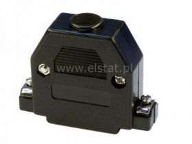 Obud. plastik czarna 25pin-standard