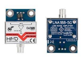 WZMACNIACZ ANTENOWY LNA-188-5G 32DB HFO