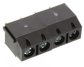 Klucz polaryzacyjny 4 -pinowe raster 5mm Przewlekany Męski RS PRO