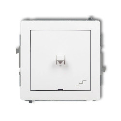 DECO Łącznik schodowy w stylu amerykańskim biały DWPUS-3