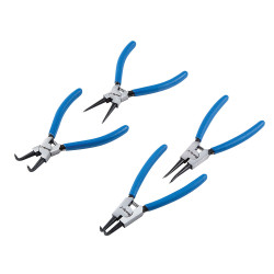BlueSpot Tools 8702 Circlip Pliers Set, 4 Piece