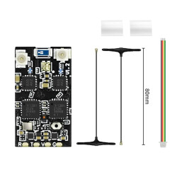 SEQURE ELRS 2.4GHz Dual RX - odbiornik True Diversity z dwiema antenami 80mm