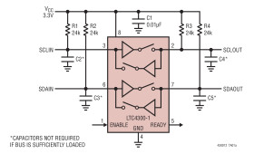 Hot Swappable 2-Wire Bus Buffers