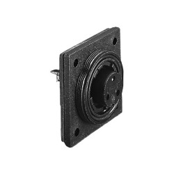 Bulgin PX0764/S Buccaneer Flange Mounting Socket 2 Pole