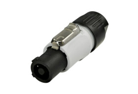 Złącze zasilania Gniazdo Montaż na kablu 2 + PE 250 V Re-An Products