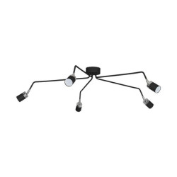Lampa sufitowa JOKER BLACK 5xGU10 MLP1341 Milagro