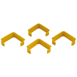 Faithfull PROEXTLH External Building Profile Line Holders (Pack of 4)