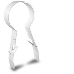 LINIAN 1LSW1820 SuperClip, White, 18-20mm (CC8) - Pack Of 25