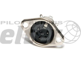 Gniazdo DIN 6pin montaĹĽowe 240stopni