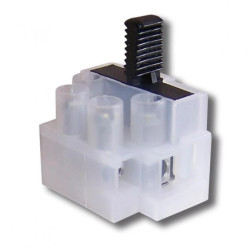 Listwa zaciskowa 1106-F/2P - (2-polowa z uchwytem bezpiecznika)