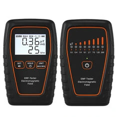 Przenośny tester EMF Przenośny detektor promieniowania elektromagnetycznego Miernik natężenia promieniowania elektromagnetyczneg
