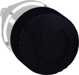 Schneider Electric ZB4BS42 ZB4BS42 Element czołowy dla przycisku resetowalny, zamykany (Ø) 22 mm nieoznakowany chrom, cz