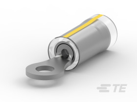 Zacisk oczkowy Ø , M3.5 izolowany średnica wew 3.68mm Żółty TE Connectivity