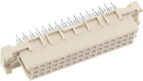 Złącze DIN 41612 48 -pinowe 3 -rzędowe raster: 2.54mm Żeński 09232486850