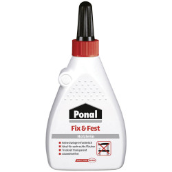 Ponal P100F Wood Glue 100g Fix &amp; Fest Rapid Dry Strong Bond Clear Finish