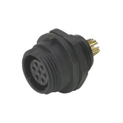 Weipu SP1312 SP13 Connector Built-in Socket 2-Pin UV & Water Resistant