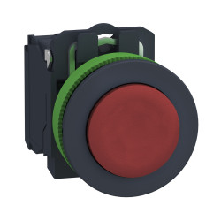 Kompletny układ przycisku SPST średnica wycięcia 30mm, montaż panelowy Schneider Electric