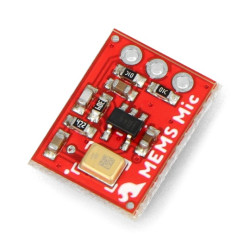 SparkFun Analog MEMS Microphone Breakout - moduł z analogowym mikrofonem SPH8878LR5H-1 - SparkFun BOB-19389