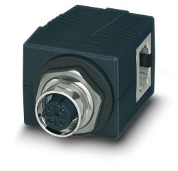 Złącze Ethernet Gniazdo Montaż tylny Phoenix Contact, kątowe