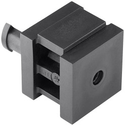 HellermannTyton 440-00007 Dysza pojedyncza VP-S_5-6_Ins-sgl-PL-BK (20), (D x S x W) 21.10 x 21.10 x 21.80 mm, tworzywo s