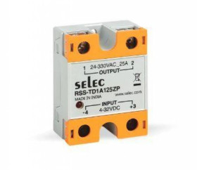 Przekaźnik półprzewodnikowy SSR 1 fazowy 25A sterowanie 4-32VDC