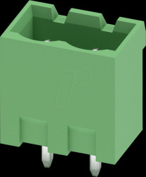 1755736 Leiterplatten-Grundleiste, 2-polig, RM: 5,08 mm