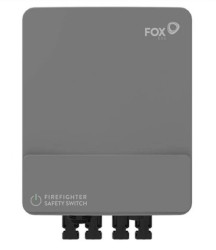 Przeciwpożarowy wyłącznik prądu FoxESS S-Box - 2 stringi