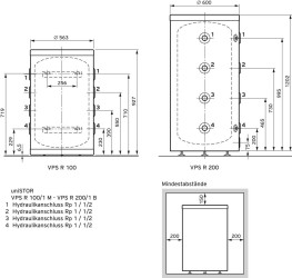 Vaillant 10021456 Zasobnik buforowy EEK: A (A - G) 10021456