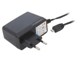 AMA24EU1-050300Y Zasilacz impulsowy, sieciowy,wtykowy, 5VDC, 3A, 15W, 34x72x88mm